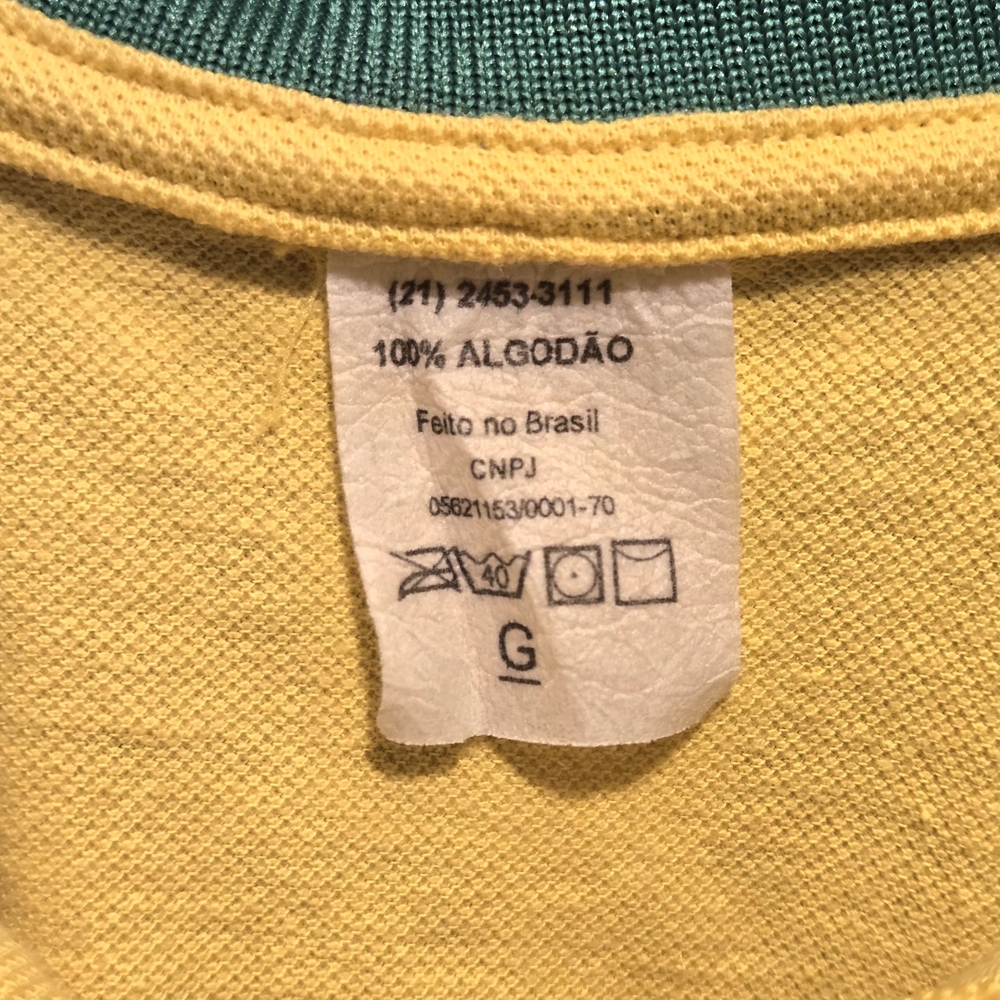 VINTAGE Rio 2011 CISM World Military Games Polo - Brazil Colors - Size G - Picture 5 of 5
